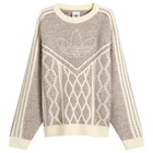 Adidas Men's Lunar New Year Sweater in Cream White