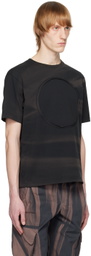 JiyongKim Black Sun-Bleached T-Shirt