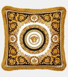 Versace Home Crete De Fleur silk cushion