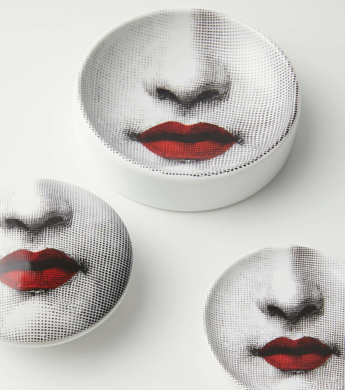 Fornasetti Tema e Variazioni n.397 porcelain coaster