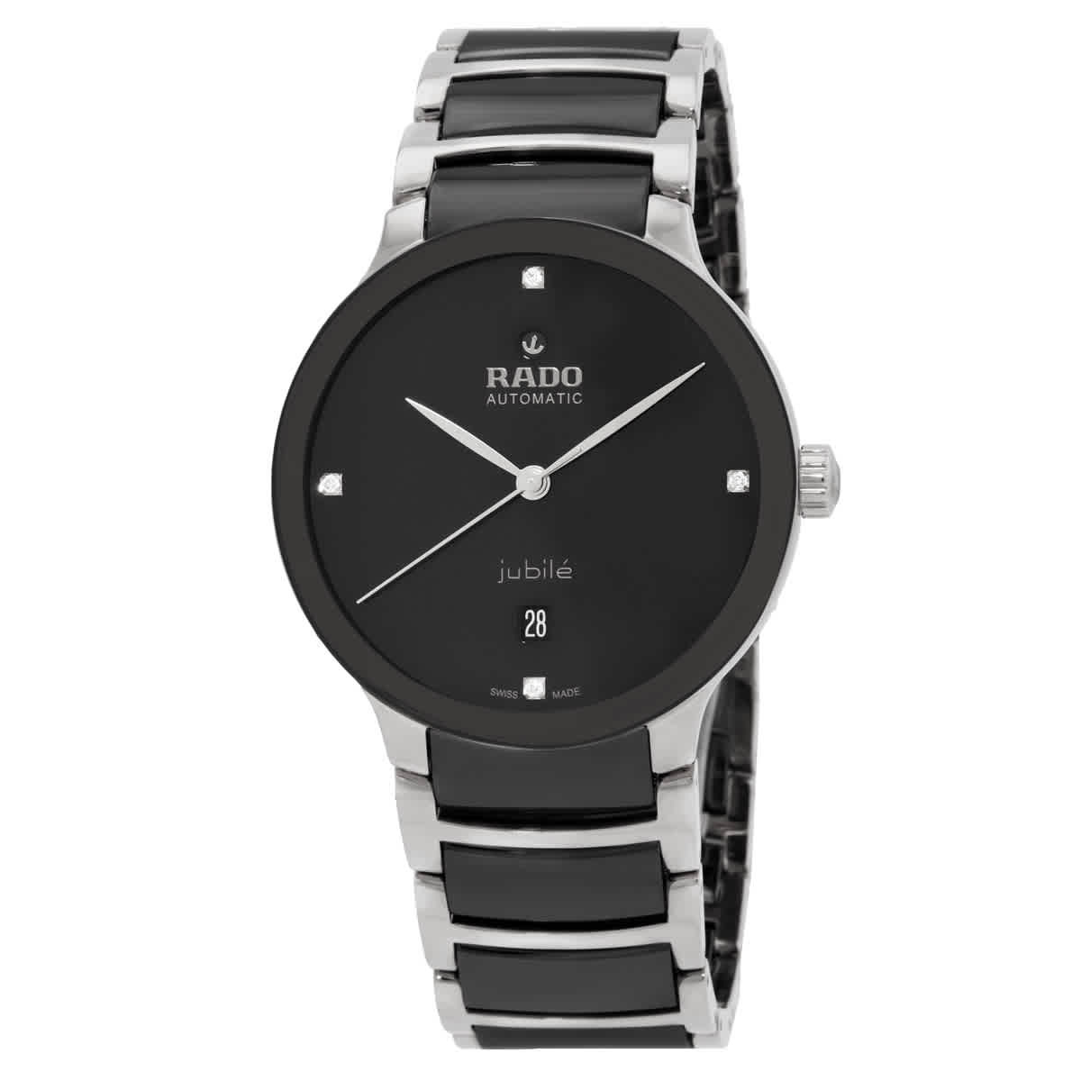 Rado Centrix Diamonds Quartz Black Dial Unisex Watch R30021712