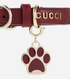 Gucci S/M leather dog collar