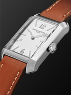 Baume & Mercier - Hampton 27.5mm Stainless Steel and Leather Watch, Ref. No. M0A10670