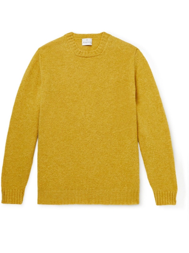 Photo: Kingsman - Virgin Wool Sweater - Yellow