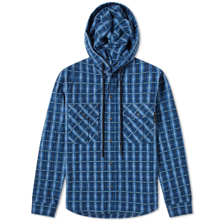 Photo: Off-White Hooded Flannel Check Shirt