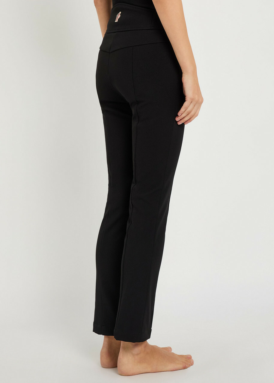 Moncler Slim-leg Twill ski Trousers Black
