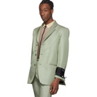 Off-White Green Contour Blazer