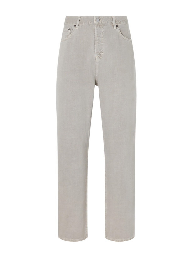Photo: FRAME - The Relaxed Straight-Leg Jeans - Neutrals