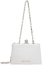 Ratio et Motus White Mini Twin Shoulder Bag