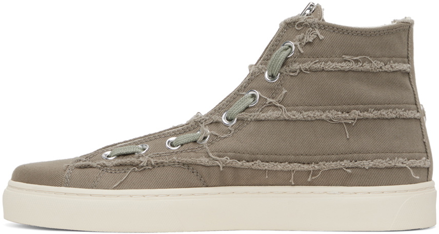 Undercoverism Gray Distressed Sneakers