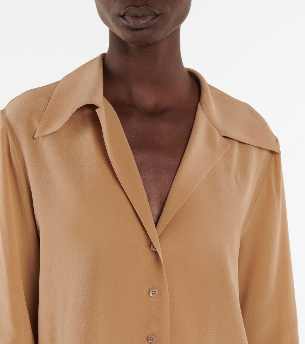 Saint Laurent Silk crêpe de chine shirt