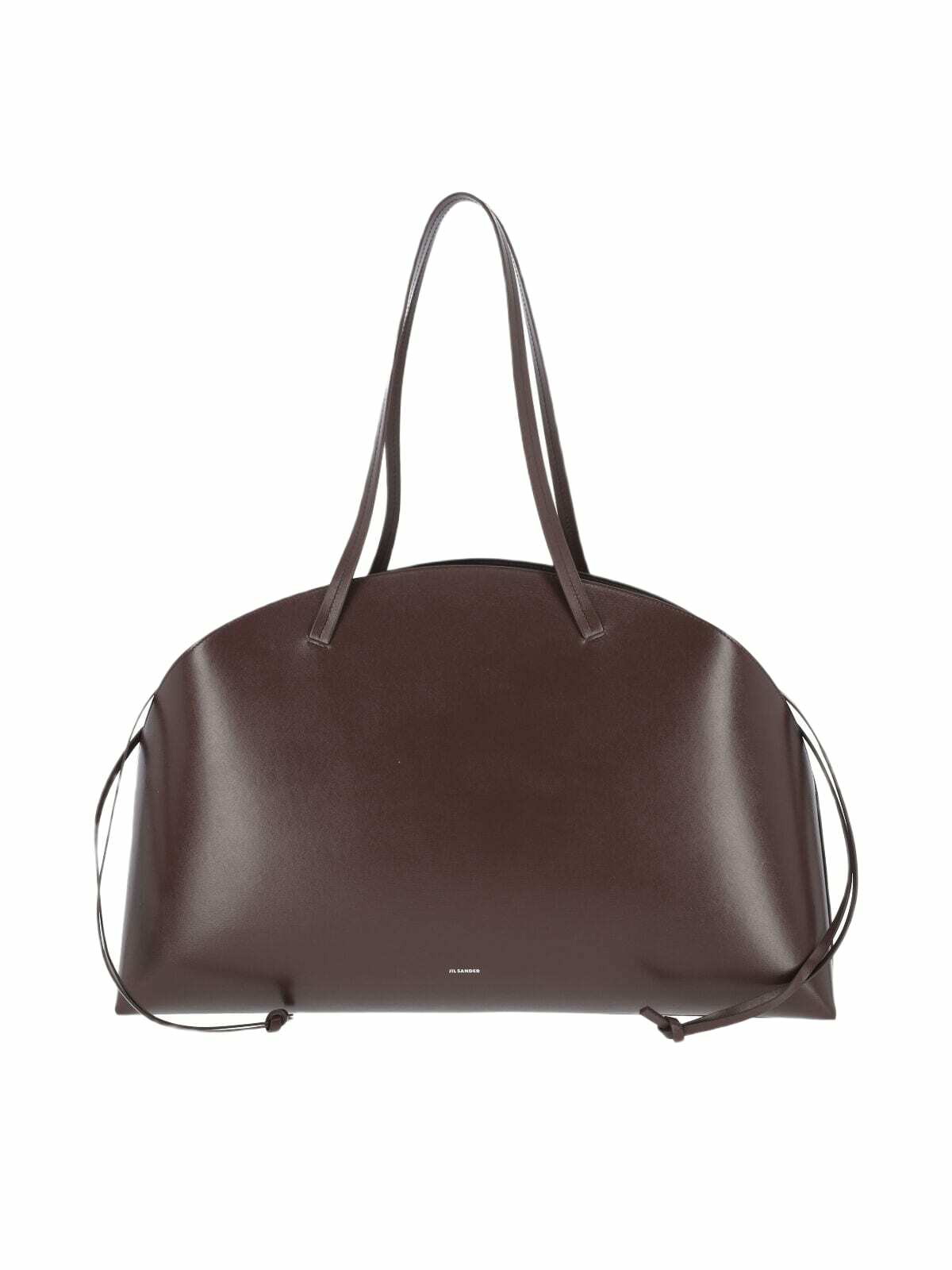Jil Sander Brown Sombrero Tote Jil Sander