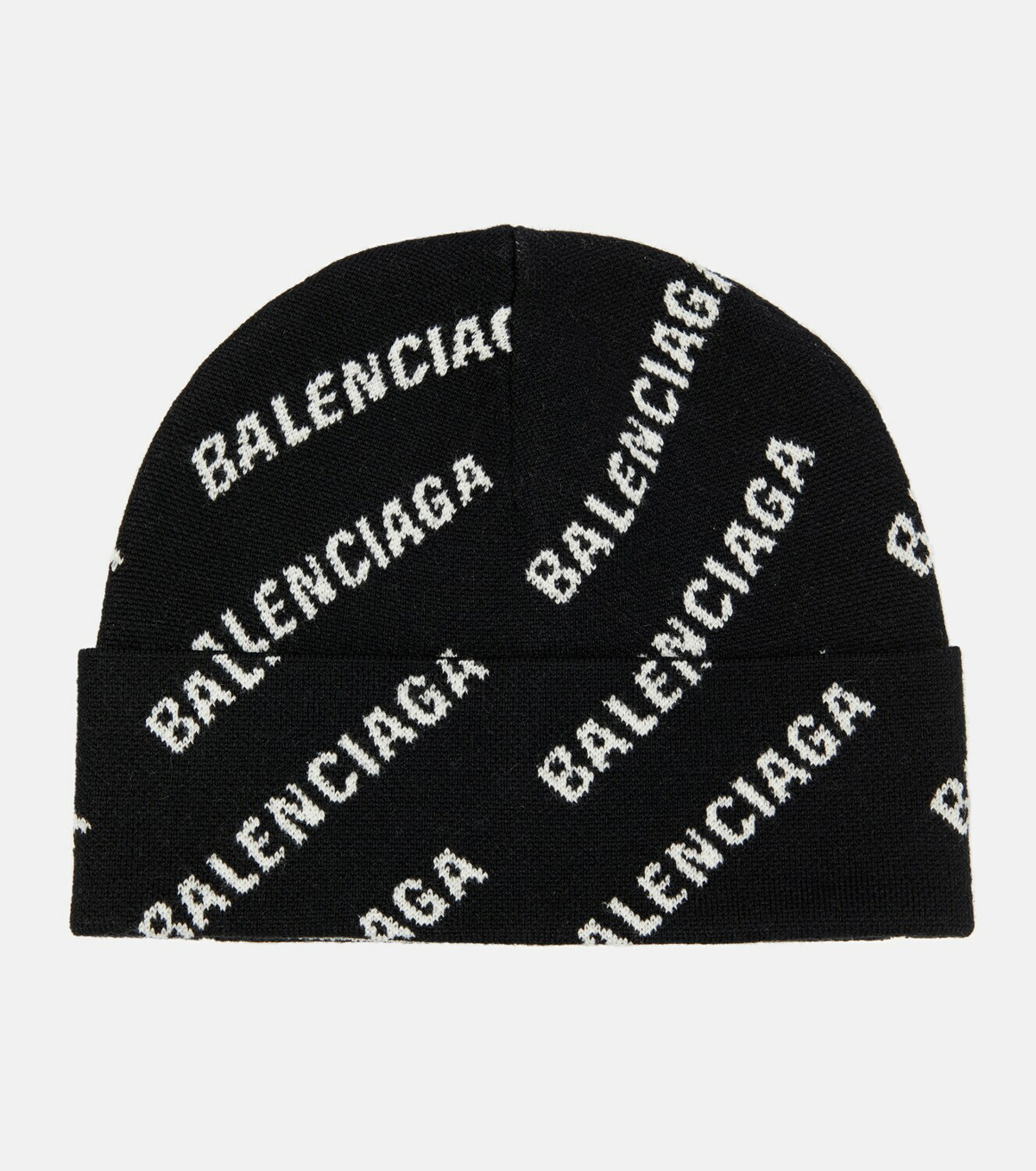 Balenciaga - Logo wool-blend beanie Balenciaga