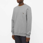 Paul Smith Men's Zebra Crew Sweat in Grey Marl