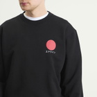 Edwin Men's Japanese Sun Sweat in Black