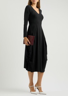 High At-Length Stretch-jersey Midi Dress Black 48 (UK16 / XL)