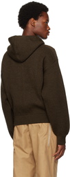 Jacquemus Brown Le Chouchou 'La Maille Seville' Hoodie