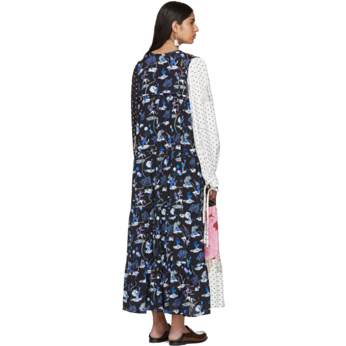 Loewe Multicolor Paulas Ibiza Edition Patchwork Dress Loewe