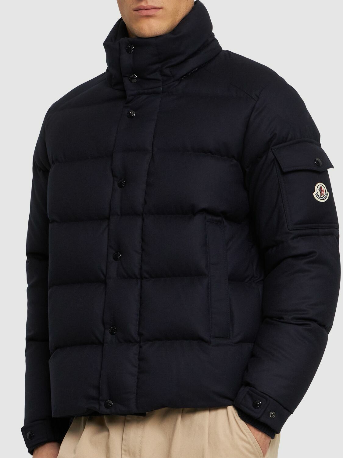 MONCLER Vezere Virgin Wool Down Jacket Moncler