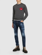 DSQUARED2 - Skater Stretch Cotton Denim Jeans