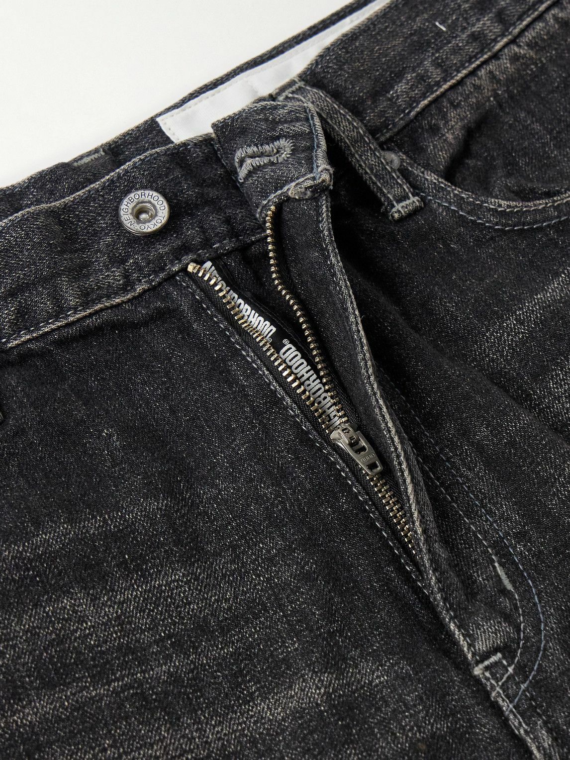 Neighborhood - DP Basic Straight-Leg Selvedge Jeans - Black