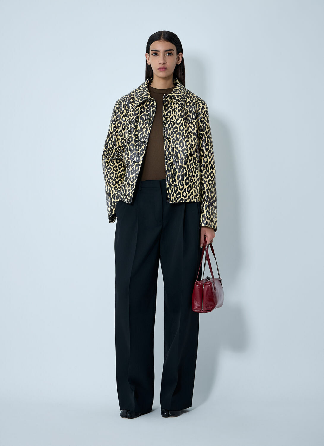 Jil Sander Wool Belted Pants