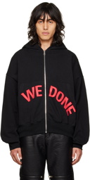 We11done Black Basic Hoodie