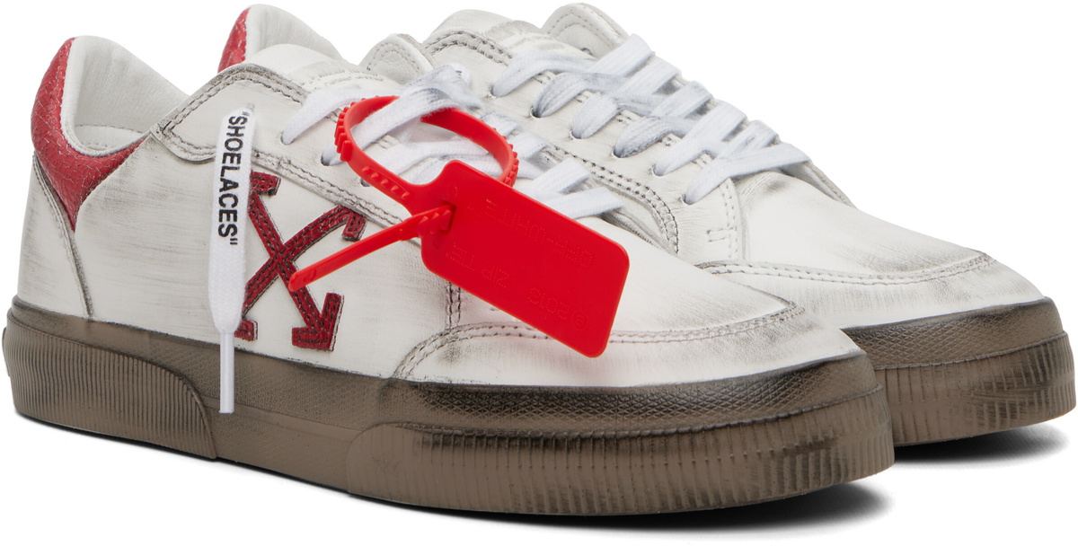 Off-White White Vulcanized Low Vintage Sneakers