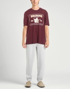 True Religion Mens T-shirt Burgundy