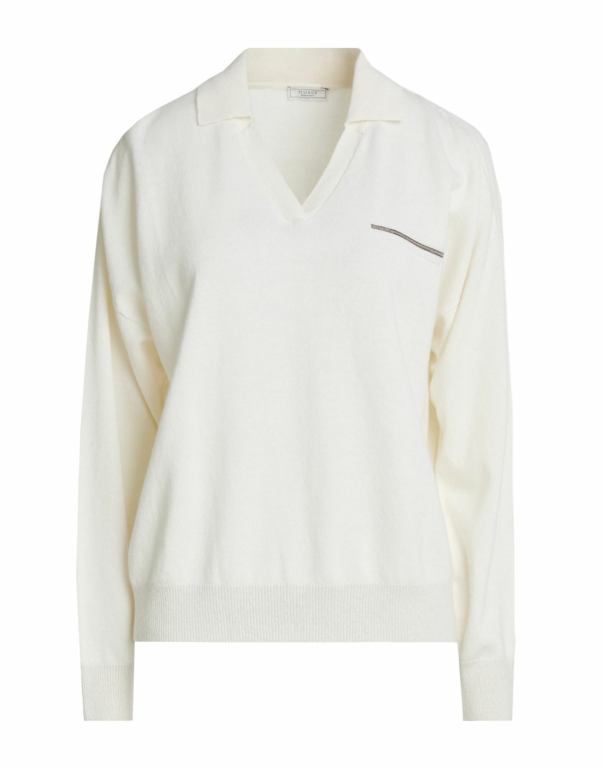 Peserico Womens Sweater in White