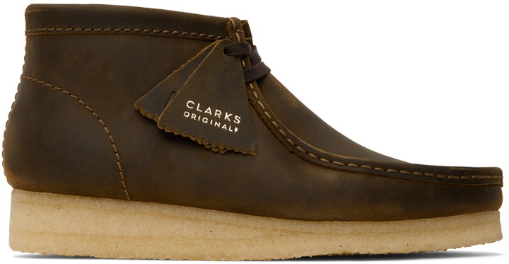 Photo: Clarks Originals Brown Wallabee Desert Boots