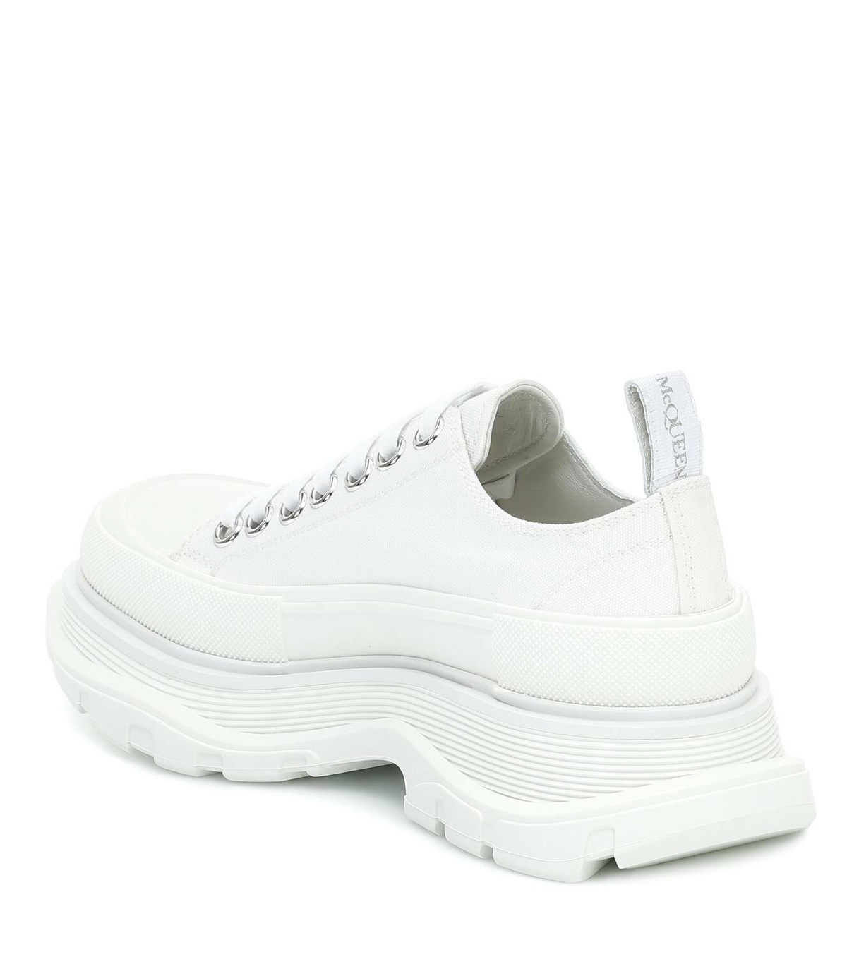 Alexander McQueen Canvas platform sneakers
