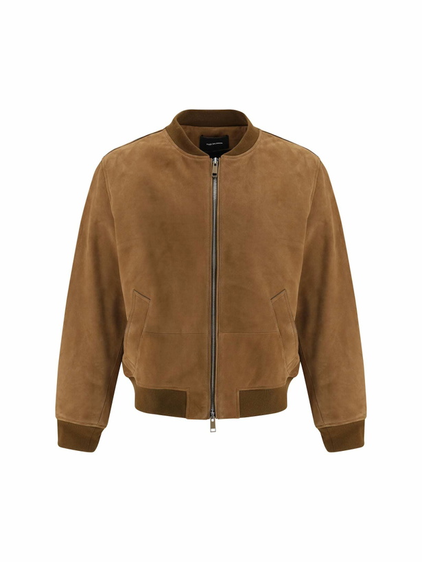 Photo: Yves Salomon Suede Bomber Jacket