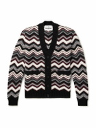 Missoni - Striped Wool-Blend Jacquard Cardigan - Gray