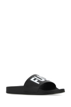 VTMNTS Black Rubber Slippers