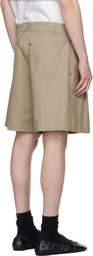 GmbH Beige Qalbi Shorts