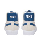 Nike SB Men's Zoom Blazer Mid Sneakers in White/Court Blue