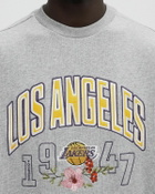 New Era NBA FLORAL OS CREW LOS ANGELES LAKERS Grey Mens Sweatshirts/Team Sweat