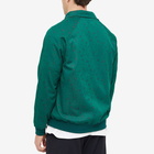 Needles Men's Poly Jacquard Patterned Track Jacket in Green