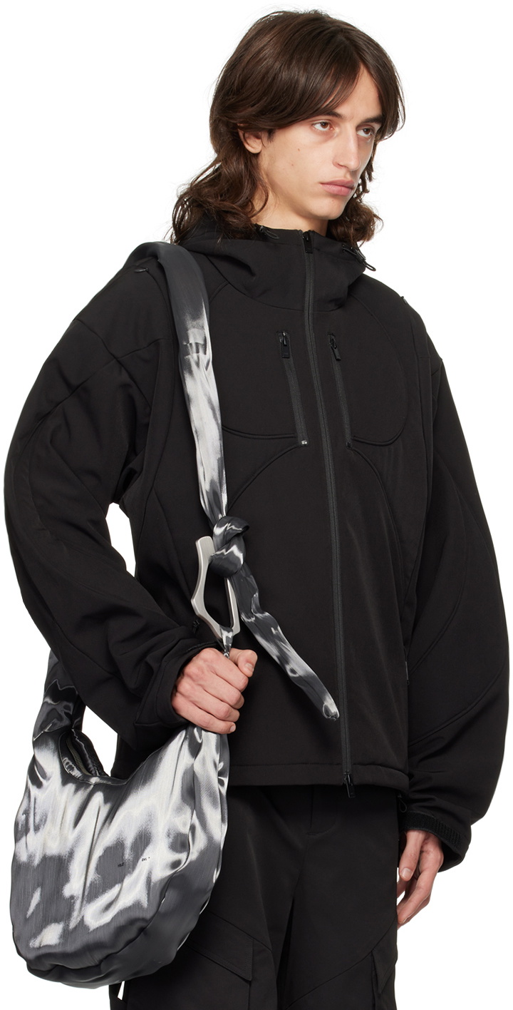 HELIOT EMIL Black Softshell Jacket Heliot Emil