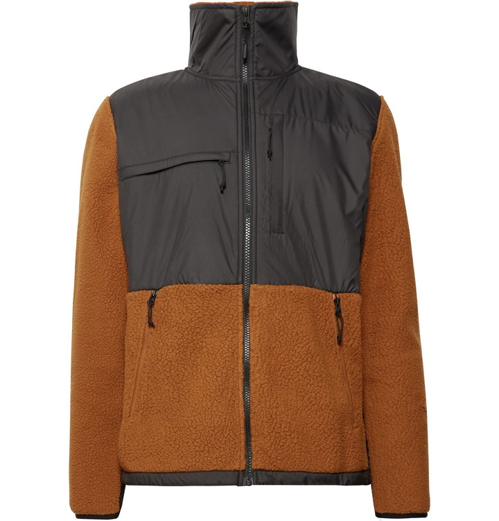 Photo: The North Face - Denali Panelled Fleece and Shell Jacket - Brown