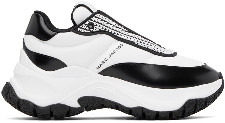 Photo: Marc Jacobs White & Black 'The Lazy Runner' Sneakers