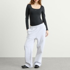 Nike Women's Form Longsleeve Bodysuit in Black/Smoke Grey
