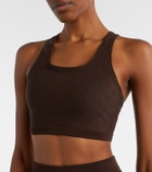 Gucci GG jersey jacquard sports bra