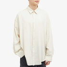 Acne Studios Men's Setar Basket Weave Shirt in Off White