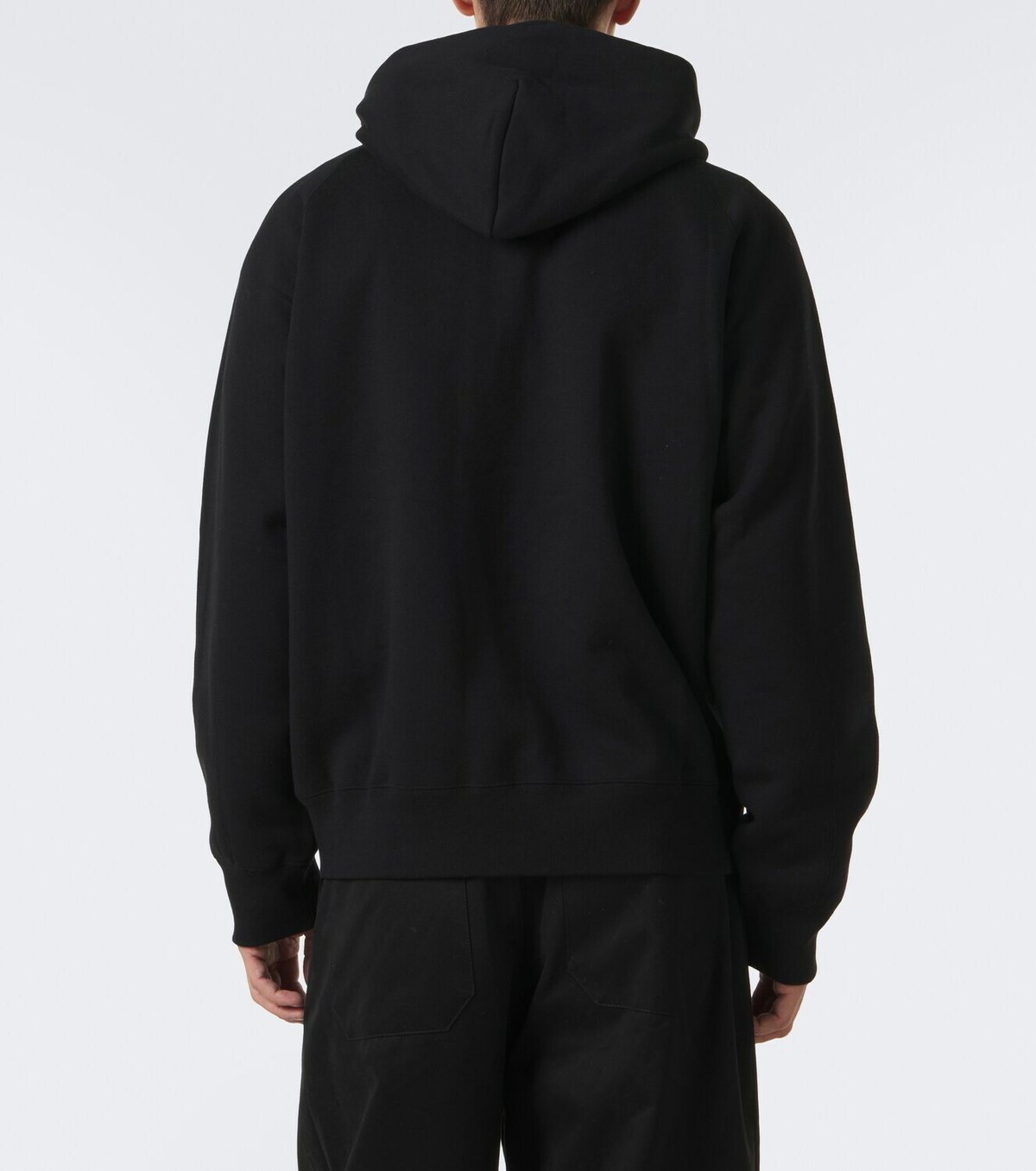 Sacai Cotton jersey hoodie