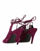 Roger Vivier Womens Sandals in Plum