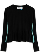 PH5 Dakota Ribbed-knit top Black