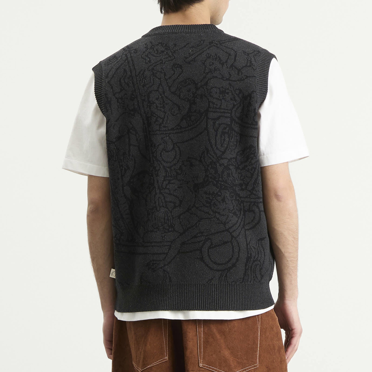 Heresy Men's Hades Vest in Charcoal