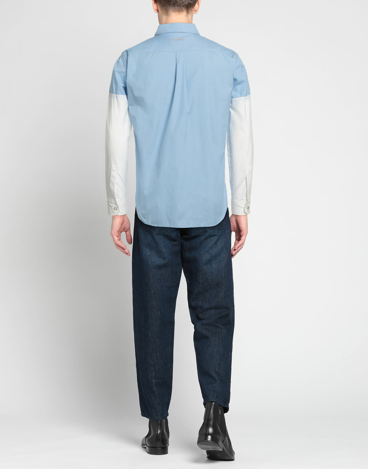 Marni Mens Shirt Sky in Blue
